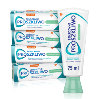 SENSODYNE Zubná pasta PROSZKLIWO 4 x 75 ML